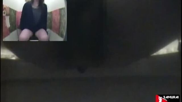 Hidden cam from Japanese public toilet - Unsensored Japanese scat porn videos Japanese scat porn